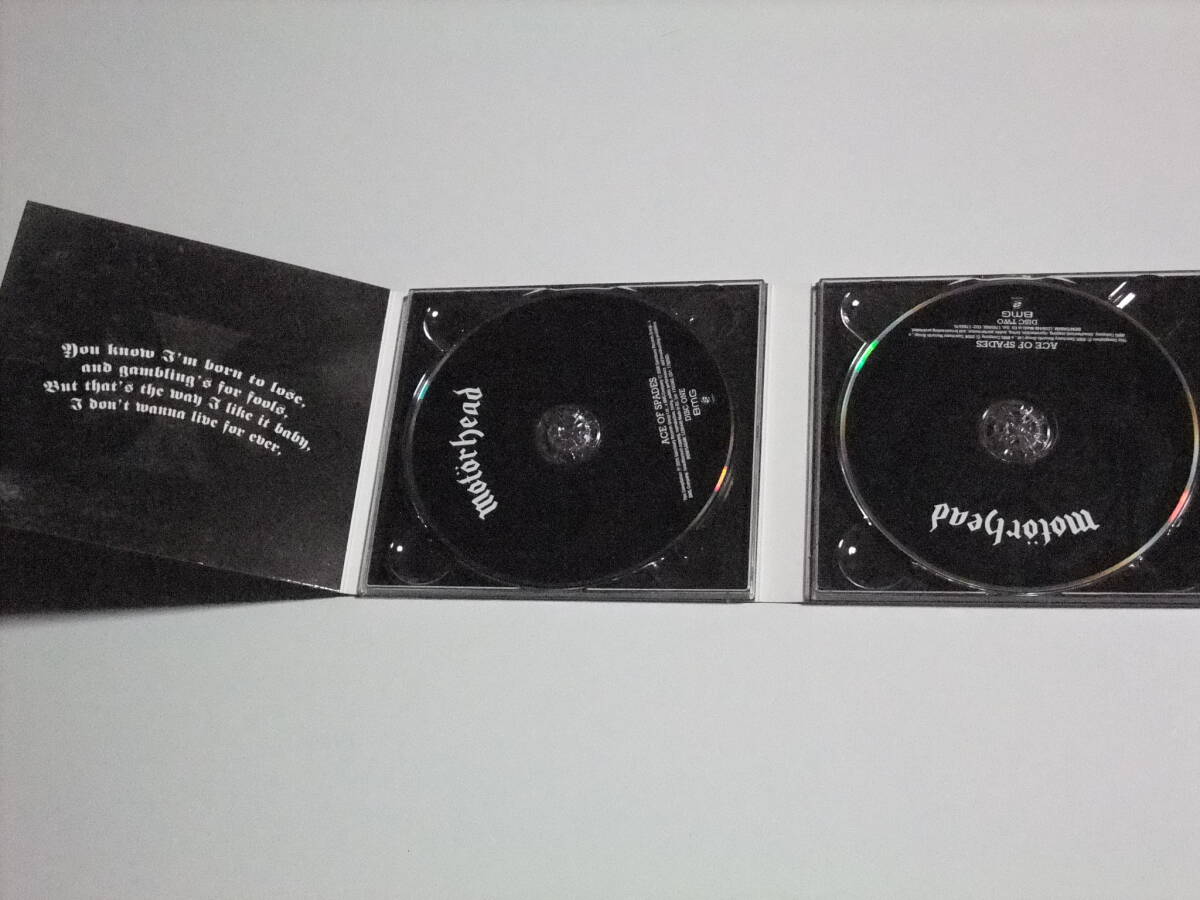 美品 2CD Ace Of Spades / モーターヘッド 2CD デラックス コレクターズ エディションの画像4