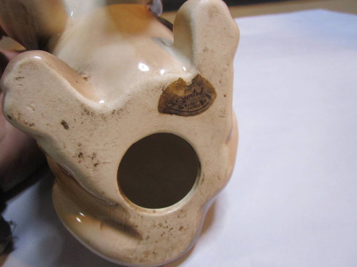 T.710.67～ 陶器製 犬の置物 _画像8