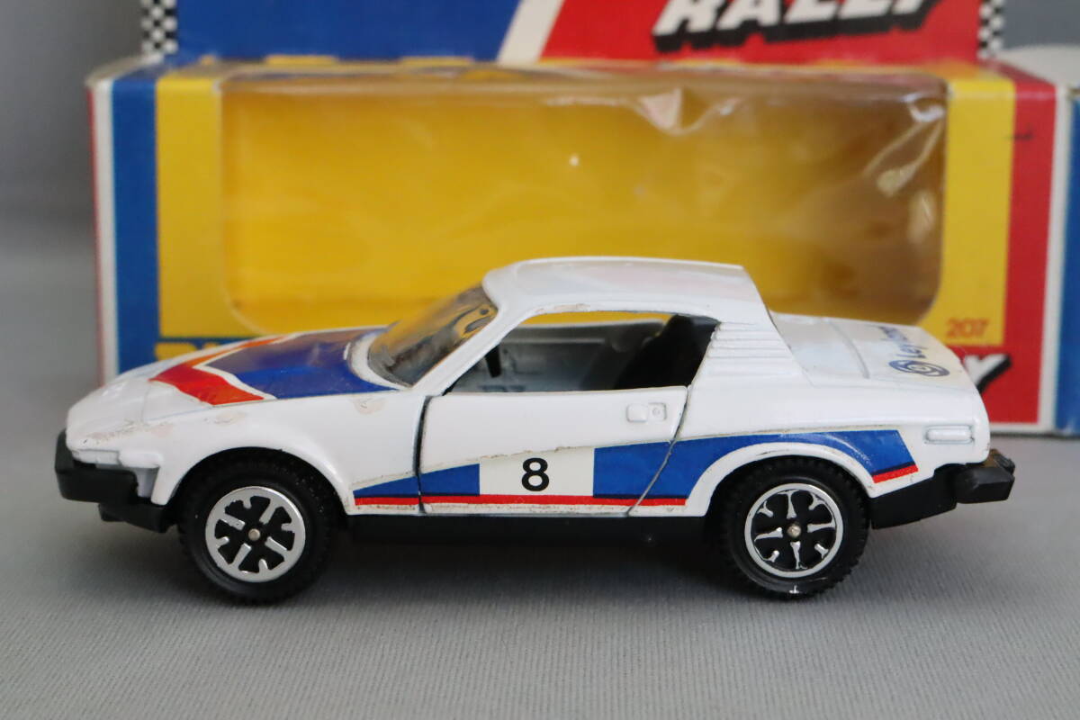 【当時物】ディンキー 207 トライアンフ TR7 ラリー（Dinky 207 Triumph TR7 Rally）1/43スケール、イギリス製_画像2