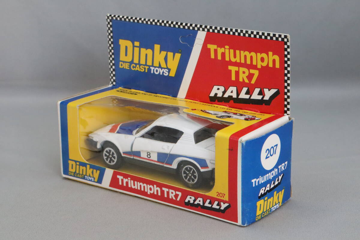 【当時物】ディンキー 207 トライアンフ TR7 ラリー（Dinky 207 Triumph TR7 Rally）1/43スケール、イギリス製_画像7