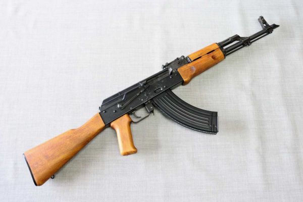 If-Product イフプロダクト AKM 東京マルイ用 ガスガン エアガン 木製ストック 4点セット 黄 イエロー st-38 新品の画像4