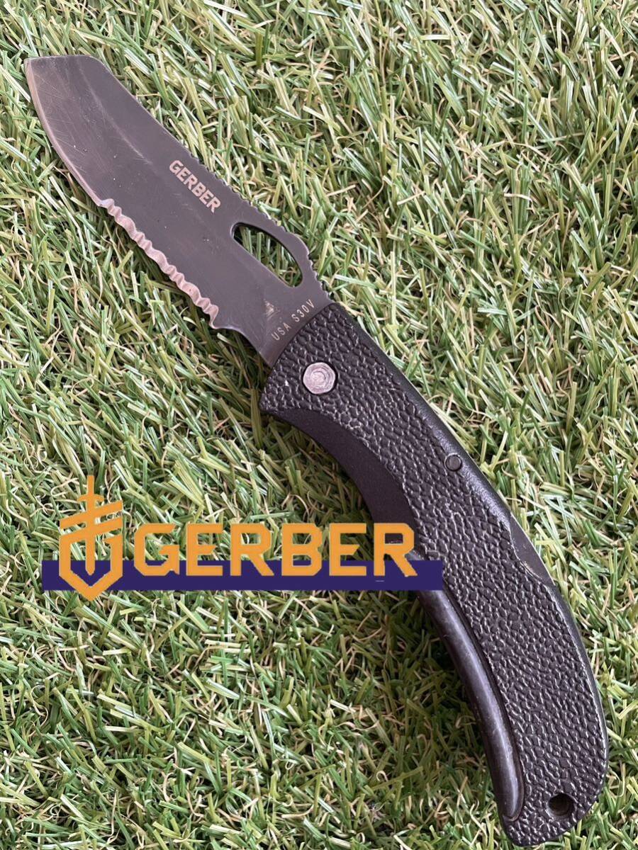 GERBER #915 E-Z OUT DPSF ガーバー フォールディングナイフ 折りたたみナイフ の画像1