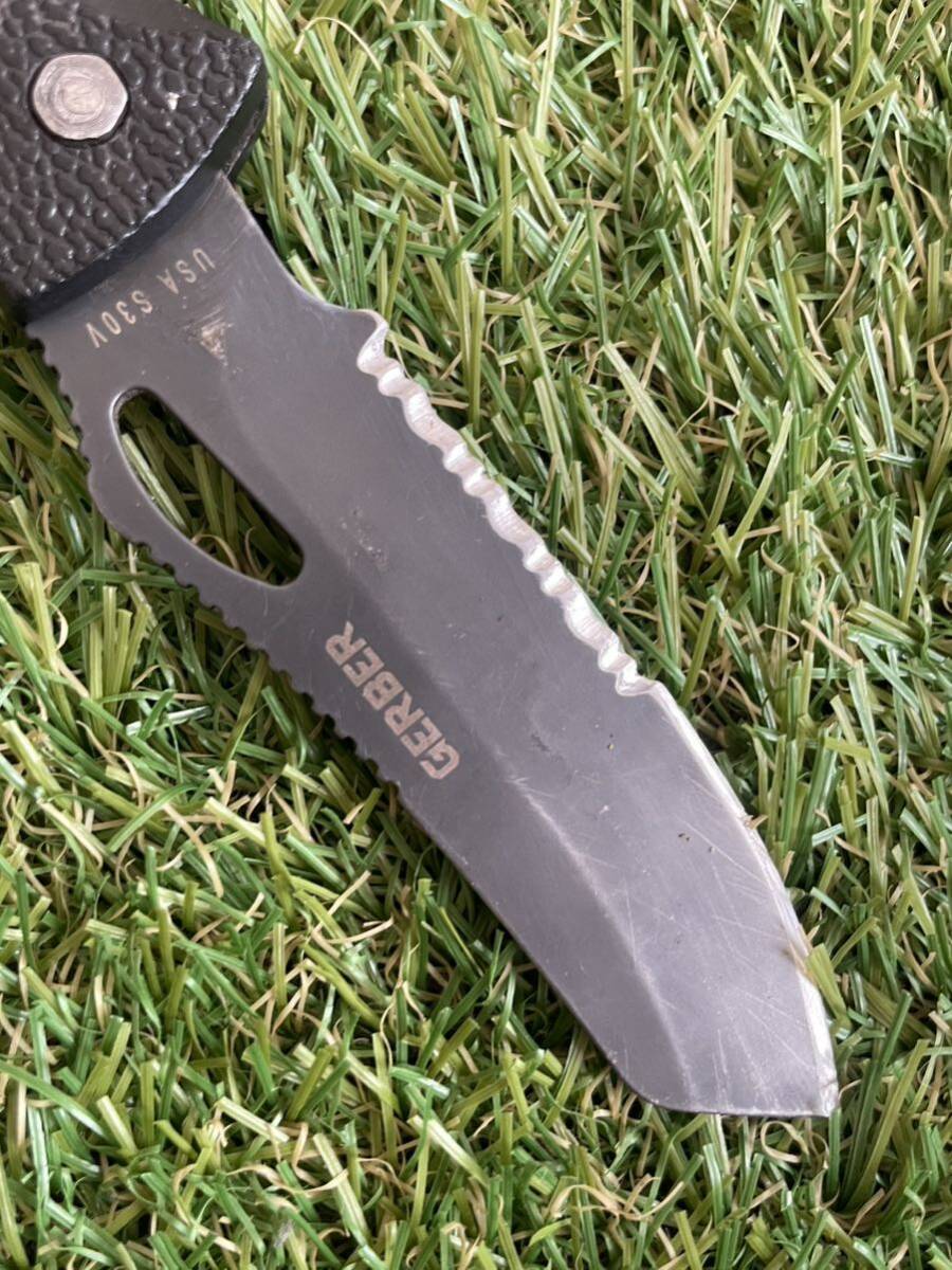 GERBER #915 E-Z OUT DPSF ガーバー フォールディングナイフ 折りたたみナイフ の画像3