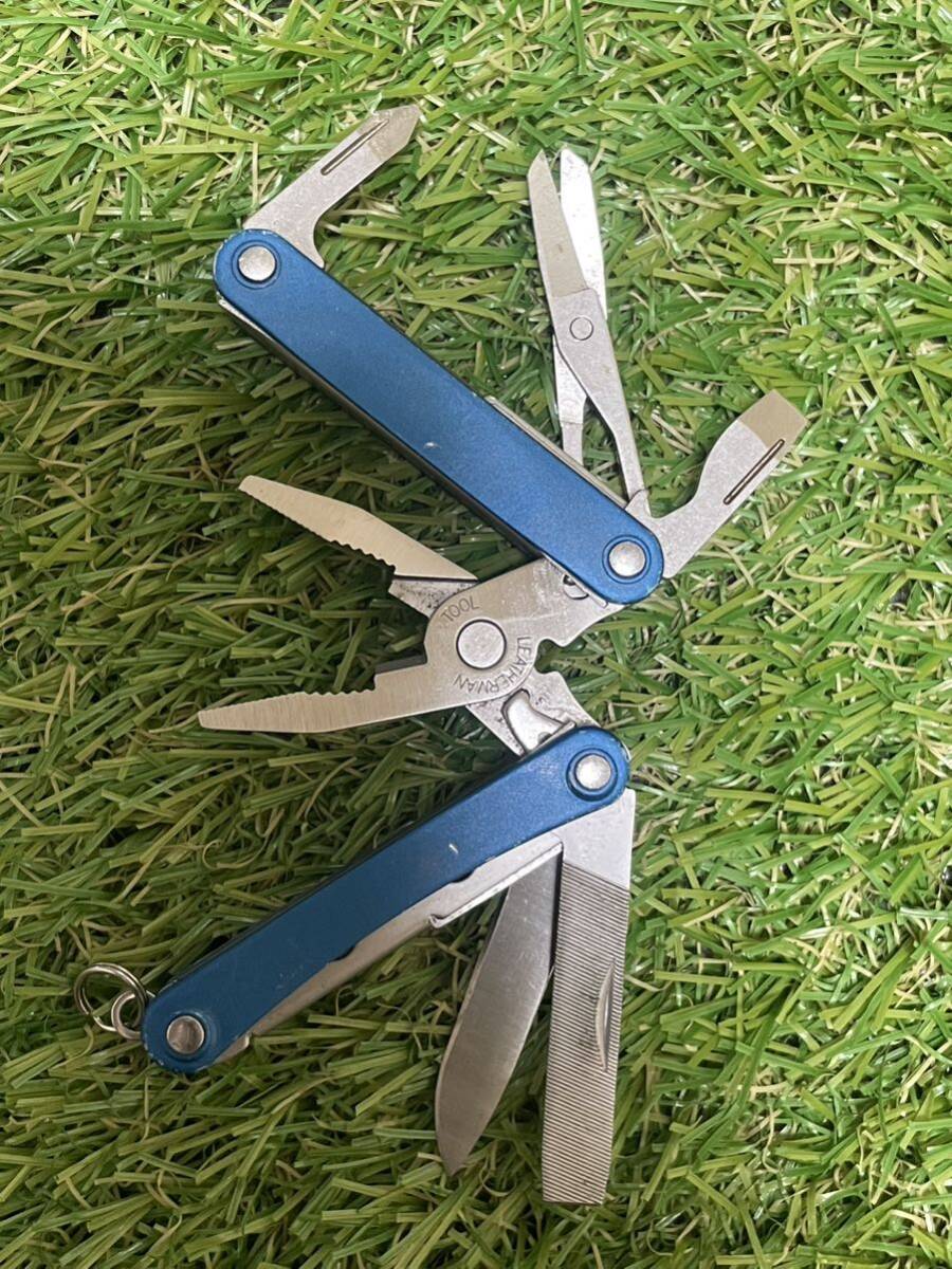 LEATHERMAN SQUIRT PS4 Blue Leatherman мульти- tool tool нож мульти- плоскогубцы 