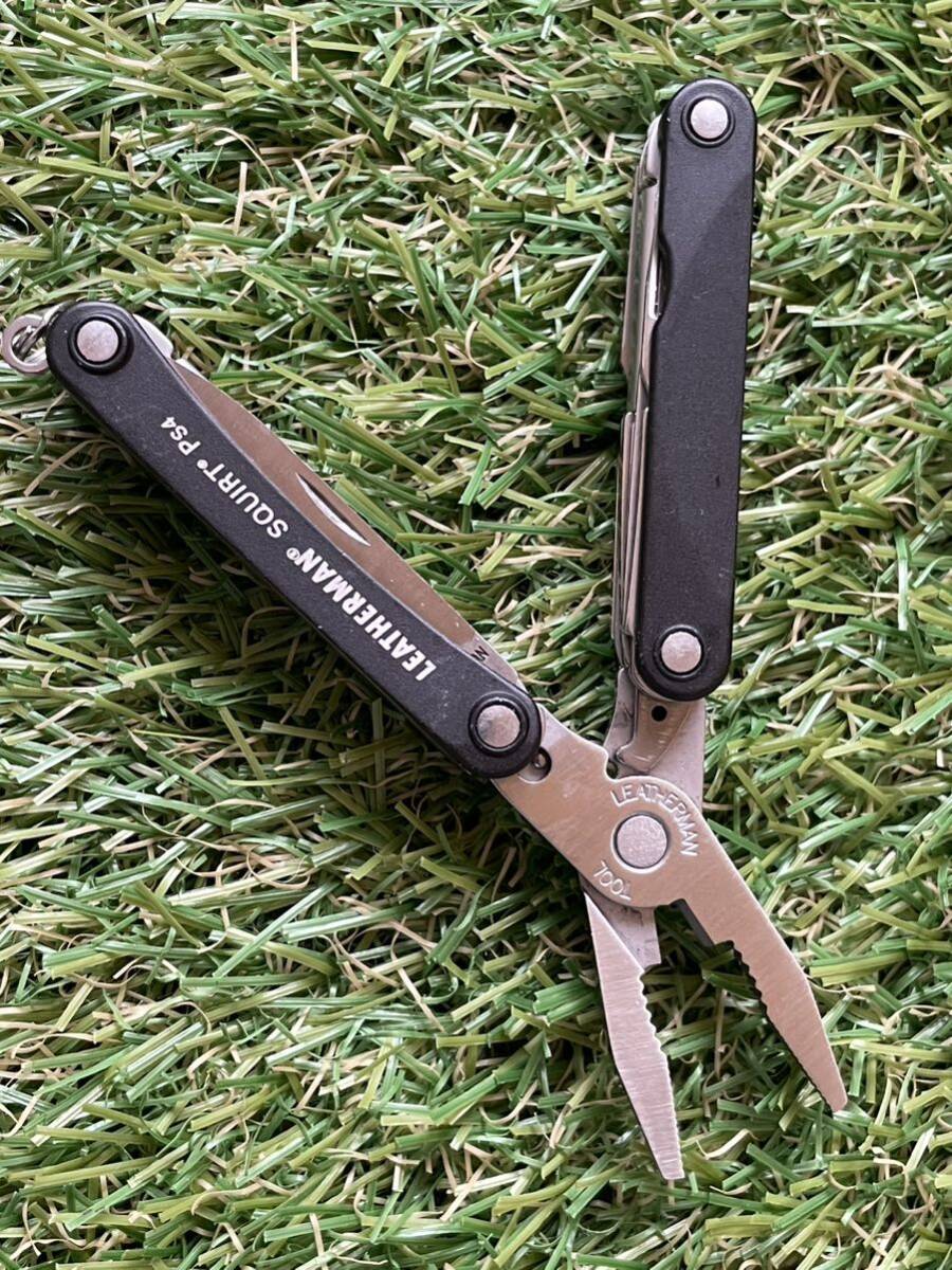 LEATHERMAN SQUIRT PS4 Black レザーマン マルチツール ツールナイフ マルチプライヤー の画像6