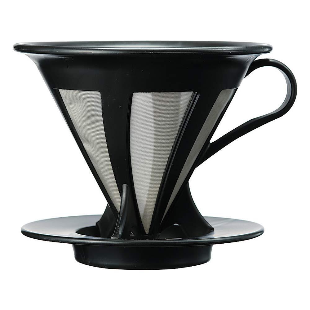 HARIO (ハリオ) ドリッパー カフェオール コーヒー ドリップ 1~4杯用 ブラック CFOD-02B_画像1