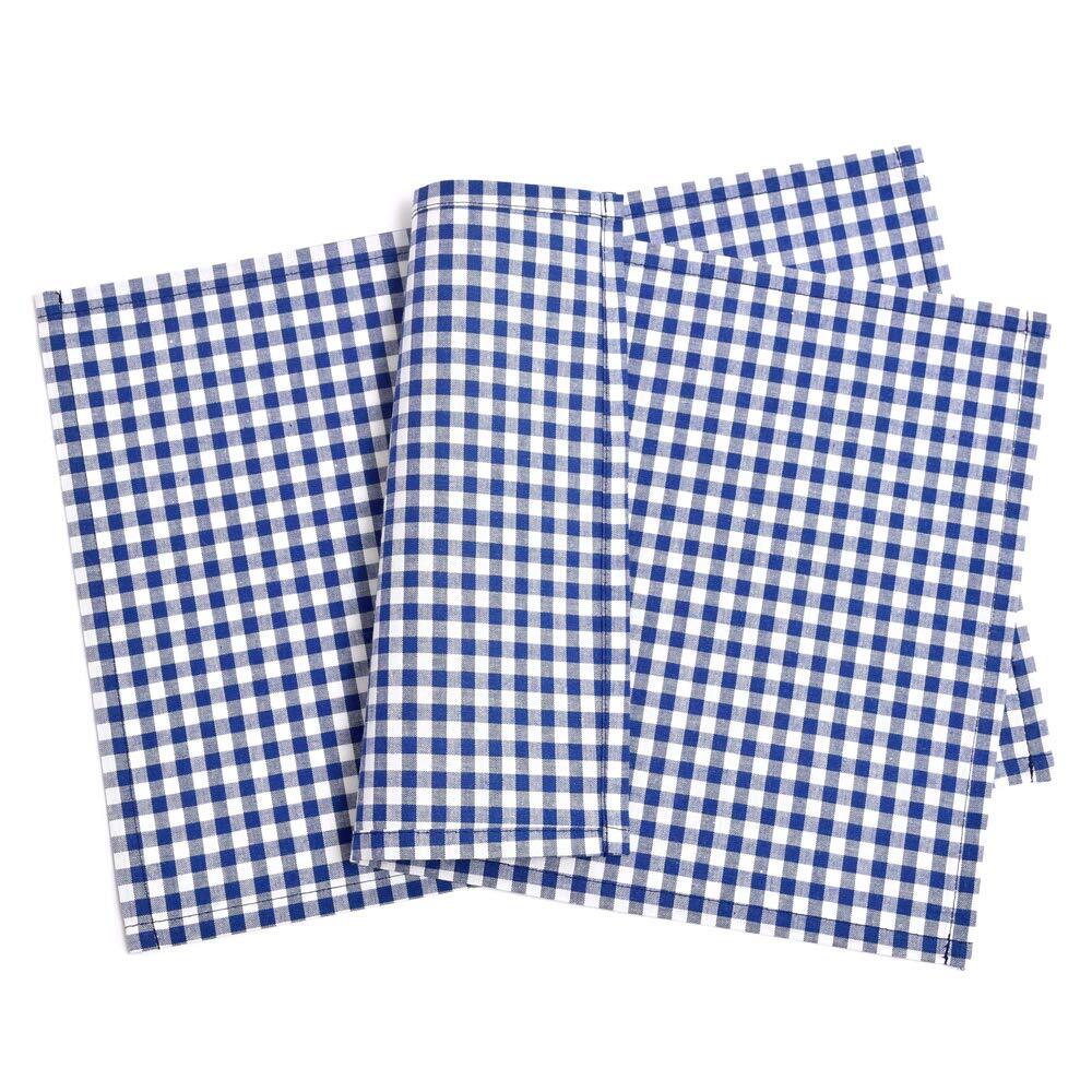 ランチョンマット 男の子 女の子 子供 布製 おしゃれ 給食 綿 チェック大・紺 カラフルキャンディスタイル N3663200_画像3