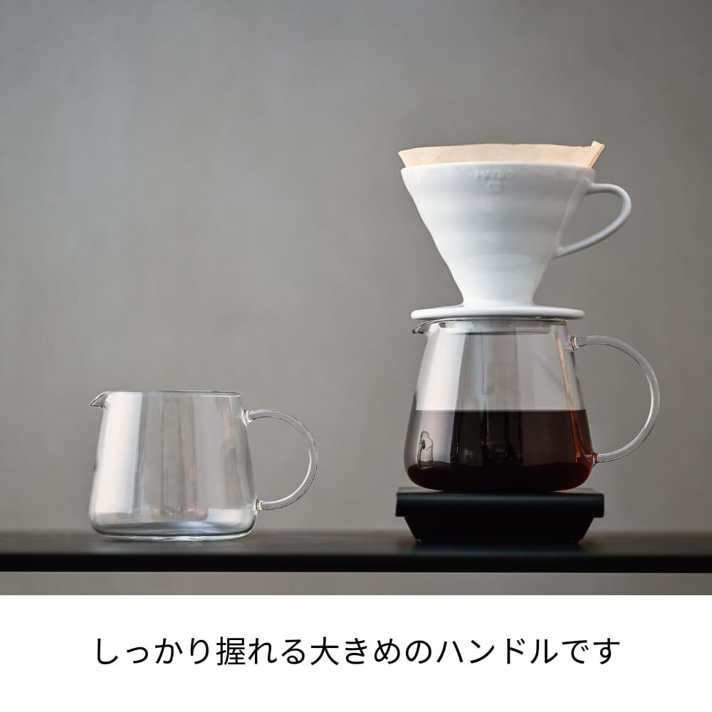 HARIO(ハリオ) V60 バリスタサーバー 600 クリア 600ml 1~5杯用 電子レンジ可 日本製 VBS-60_画像2