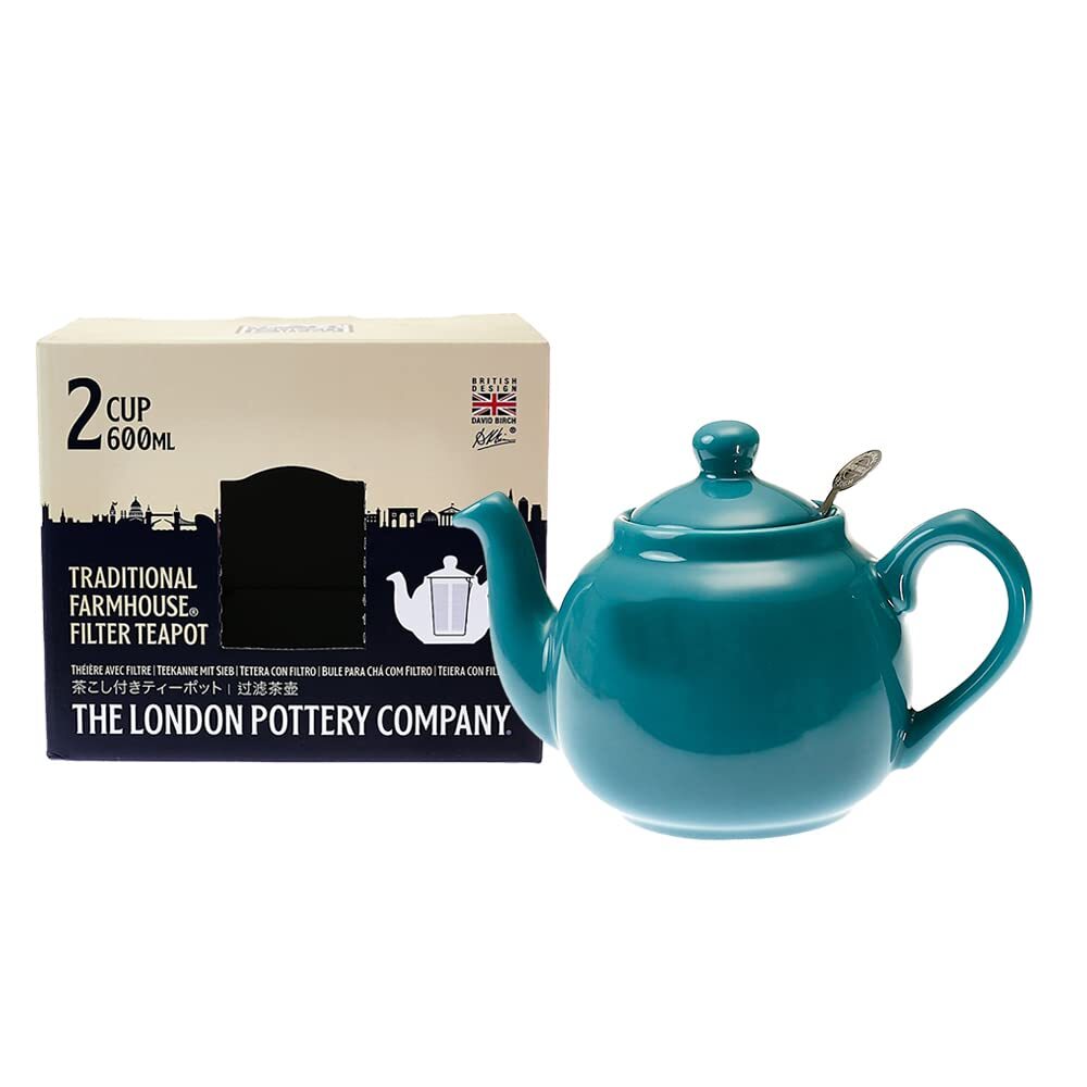 LONDON POTTERY(ロンドンポタリー) ファームハウス ティーポット 2カップ用 アクア_画像1