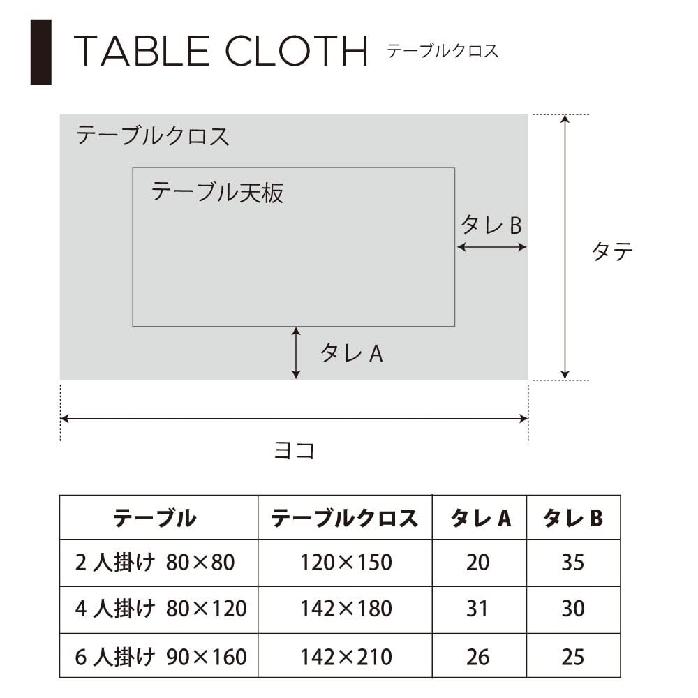 スタイルデコール(STYLE Decor) テーブルクロス 綿100% おしゃれ 長方形 北欧 142×180cm スタンダード グレー シンプ_画像5