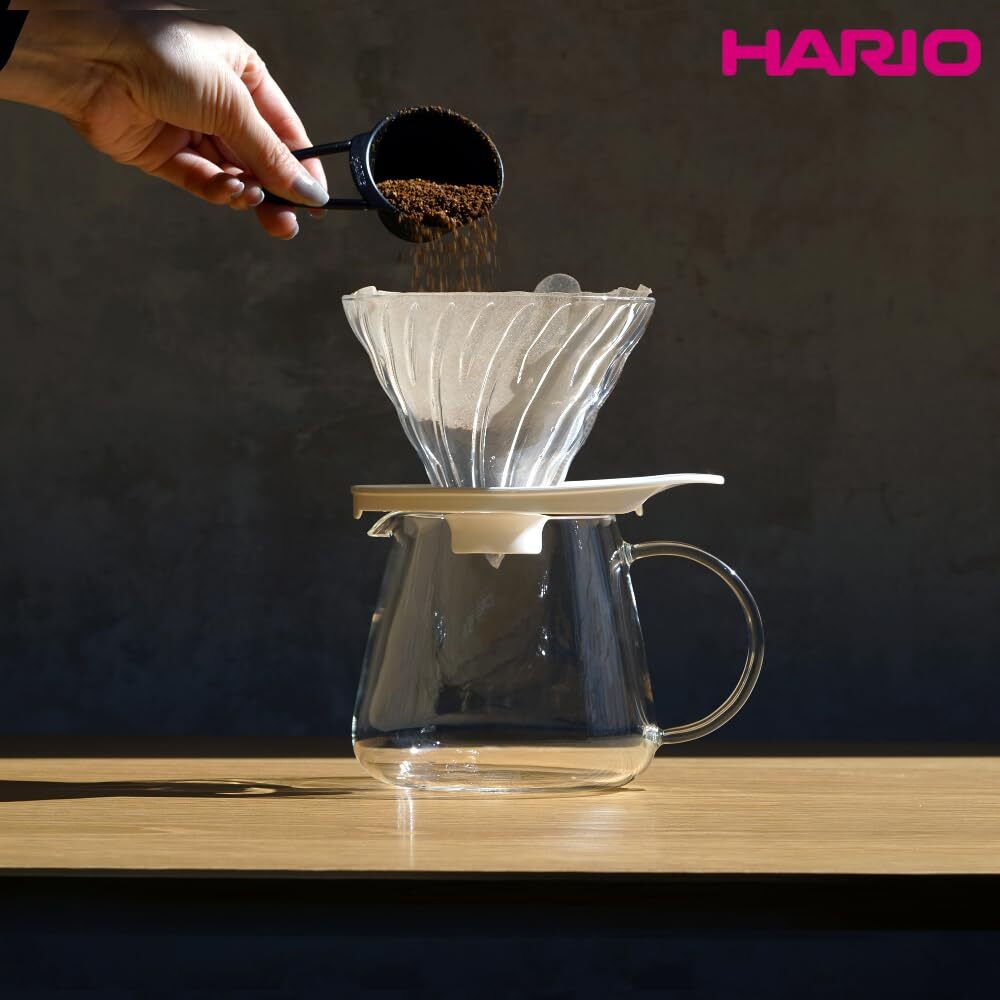 【.】HARIO(ハリオ) V60 コーヒーフィルター 1~4杯用 160枚入り 40枚×4個セット オリジナルセット 日本製 FSC認証製品_画像6