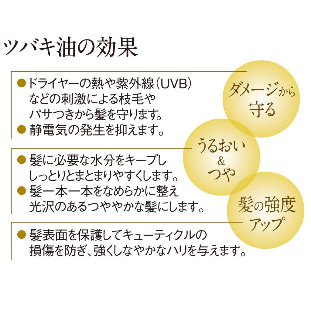 大島椿 EXエッセンスオイル 椿油 ヘアオイル マルチオイル 髪 頭皮 全身 無香料 精製ツバキ油100% 洗い流さないトリートメント 40mL_画像2