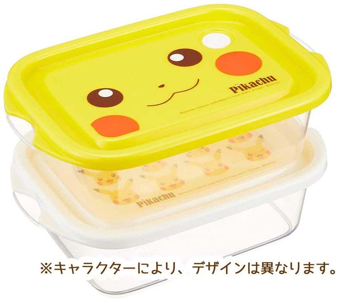 スケーター (skater) シール容器 ポケットモンスター カフェアート 500ml 2P 抗菌 保存容器 おかず容器 日本製 FCN2WAG_画像3