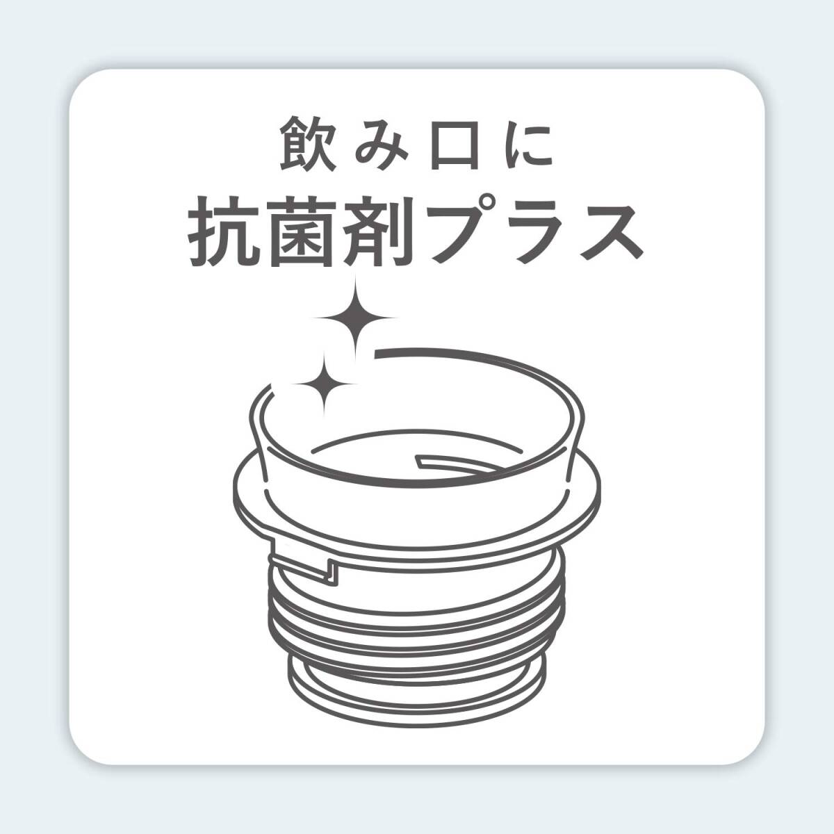 和平フレイズ 水筒 マグボトル 350ml ブラック 抗菌 真空断熱構造 保温 保冷 オミット RH-1502_画像3