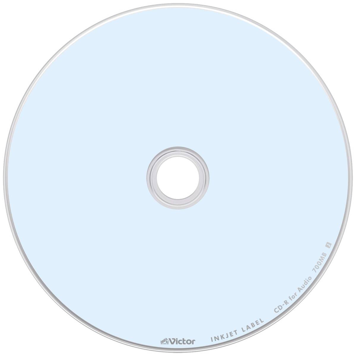 ビクター Victor 音楽用 CD-R 80分 20枚 カラーMIXプリンタブル AR80FPX20SJ1_画像3