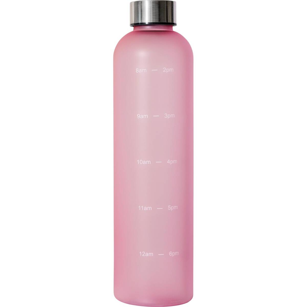 和平フレイズ タイムマーカー ウォーターボトル 1リットル ピンク 水を飲む習慣 水分補給 モチベーション維持 目盛付 水筒 BPAフリー トラ_画像1