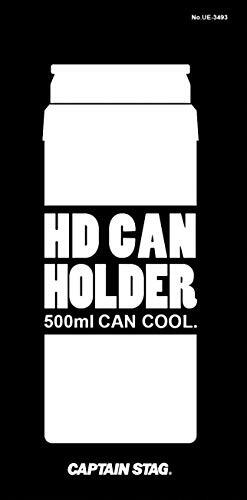キャプテンスタッグ(CAPTAIN STAG) HD 保冷 缶ホルダー 500ml缶用 ブラック UE-3493_画像7