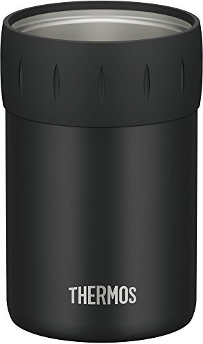 サーモス 保冷缶ホルダー 350ml缶用 ブラック JCB-352 BK_画像1
