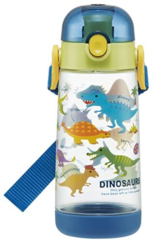 スケーター 水筒 500ml ディノサウルス ピクチャー ワンプッシュ プラスチック製 子供用 男の子 PDDR5_画像1