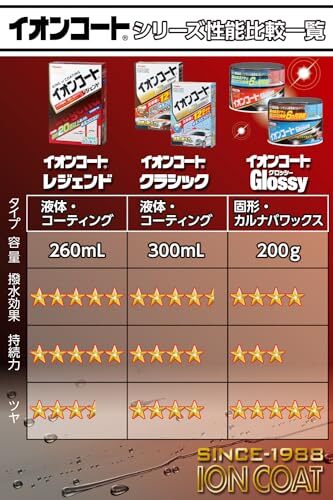 クリンビュー 車用 ボディーコート剤 イオンコートクラシック ライトカラー 300ml 16286_画像4