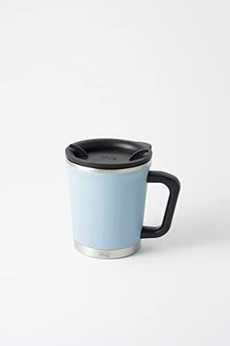THERMO MUG (サーモマグ) thermo mug フタ付きステンレスマグカップ/ダブルマグ 300ml セレニティーブルー 真空二重構_画像5