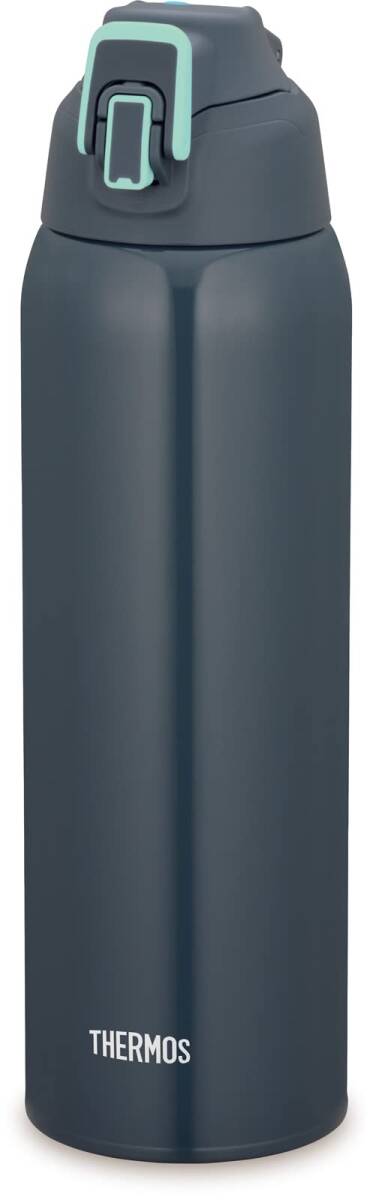 サーモス 水筒 真空断熱スポーツボトル 1.5L ネイビーミント 保冷専用 FHT-1502F NVMT_画像2
