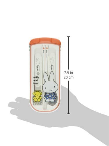 クツワ ミッフィー トリオセット(箸・スプーン・フォーク) miffy キッズランチシリーズ MF673 日本製_画像3