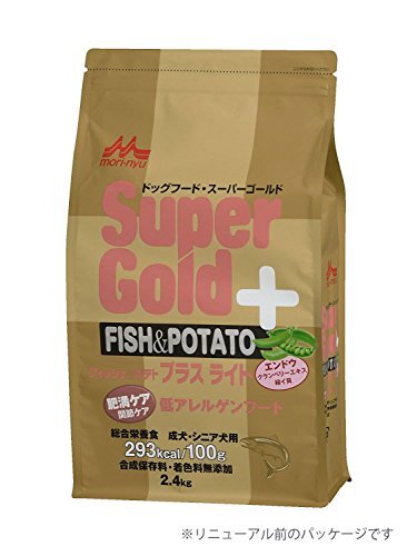 スーパーゴールド Supergold フィッシュ&ポテト プラスライト 肥満・関節の健康に配慮 2.4kg_画像4