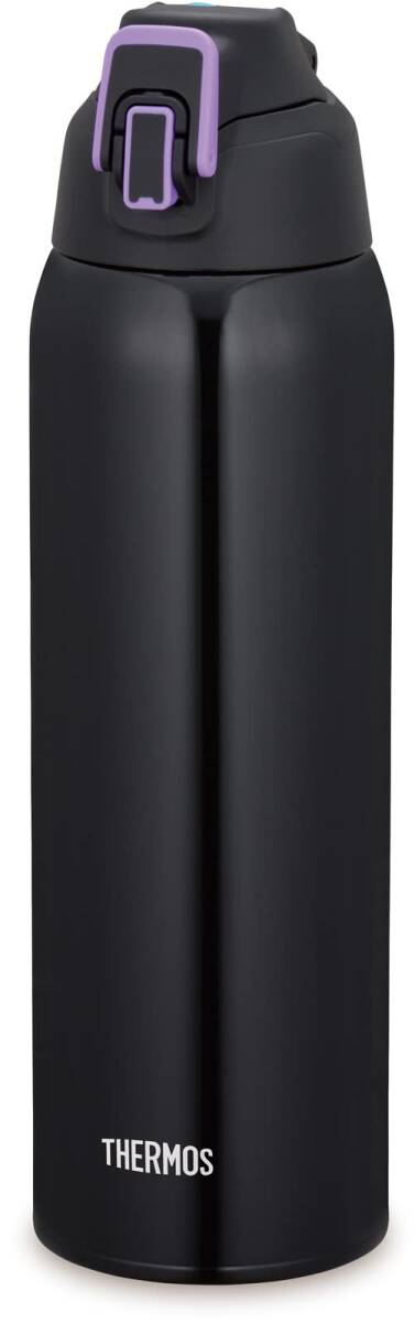 サーモス 水筒 真空断熱スポーツボトル 1.5L ブラックパープル 保冷専用 FHT-1502F BKPL_画像2
