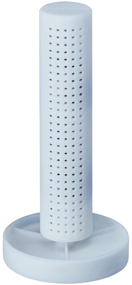 アネスティカンパニー 珪藻土 ステンレス ボトル ドライヤー ブルー グレー 約幅6×奥6×高12.4cm Sサイズ 抗菌加工 2WAY 乾燥_画像1