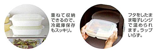 スケーター (skater) 作り置き弁当 家で食べる 弁当箱 M 640ml ランチプレート ベーシック LHM1-A_画像5