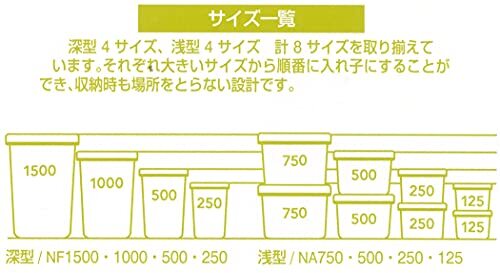 新輝合成 抗菌 クイッカーポット 密閉容器 保存容器 シール容器 1000ml + 500ml 2点セット 日本製_画像7