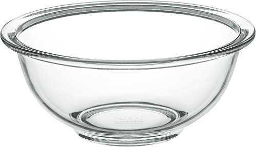 iwaki(イワキ) AGCテクノグラス 耐熱ガラス ボウル 丸型 1.5L 外径21.3cm 電子レンジ/オーブン/食洗器対応 食材を混ぜやす_画像1
