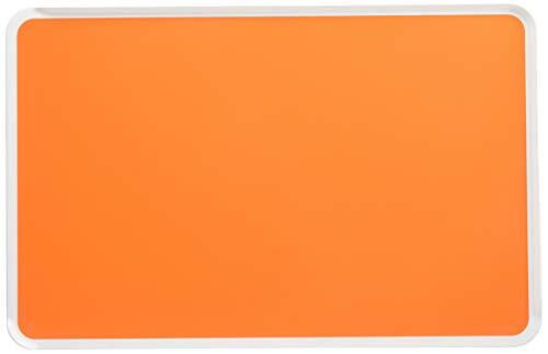 パール金属 抗菌まな板 Mサイズ ガード付き オレンジ 日本製 軽い Air C-490_画像3
