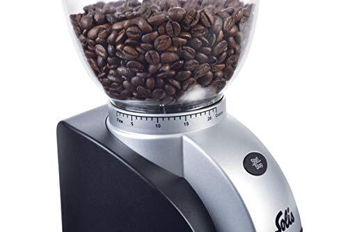 ソリス スカラプラス （Solis Scala Plus Coffee Grinder）コーヒーグラインダー ブラックシルバー SK1661_画像2