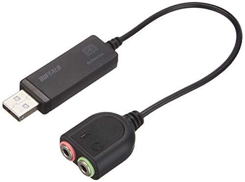 BUFFALO USB audio adaptor BSHSAU105BK