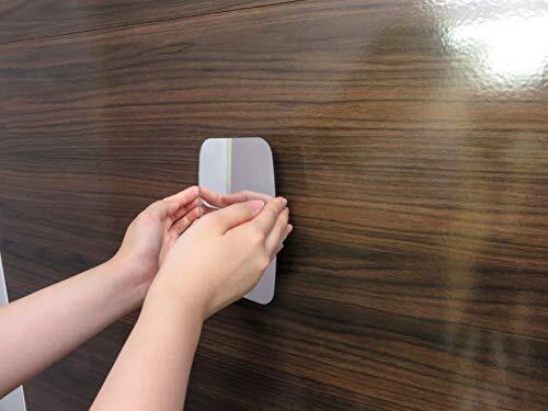 東和産業 磁着マグネット バスミラー 約12.3×0.2×17.3cm 浴室の壁に磁石がくっつく_画像8