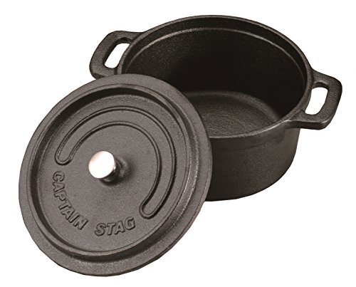  Captain Stag (CAPTAIN STAG)ko cot dutch oven 14cm capacity 0.8L cast iron made She's person g un- necessary oven correspondence UG-