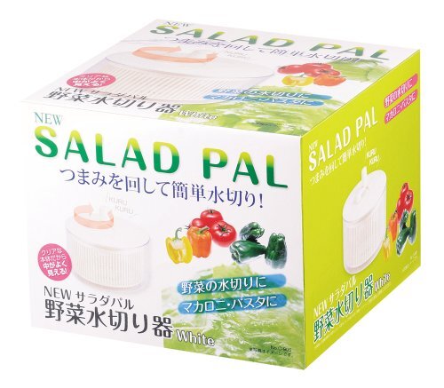 パール金属 野菜 水切り器 ホワイト NEW サラダ パル 日本製 C-995_画像2