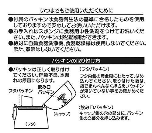 スケーター(Skater) キャップユニット ブルー 470ml用 P-SDC4-CU-A_画像4