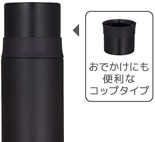 サーモス 水筒 ステンレススリムボトル マットブラック 500ml FFM-501 MTBK_画像4