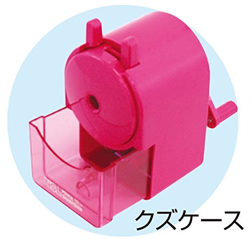 ナカバヤシ 手動鉛筆削りき ピンク DPS-H101KP_画像6
