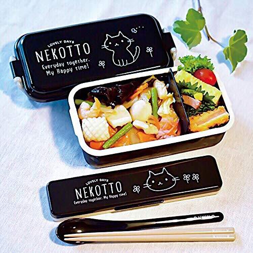 スケーター 弁当箱 ホーロー風 ランチボックス 1段 ねこっと 520ml PEN5_画像8