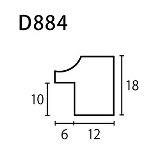 ラーソン・ジュール 額縁 D884 正方形 30cm角(内寸300x300mm) レッド_画像5