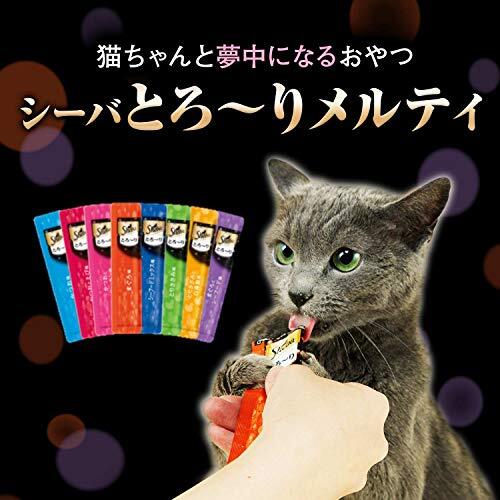 シーバメルティ 猫用おやつ とろ~り とりささみ味&チーズ味セレクション 成猫用 12g×40本入_画像3