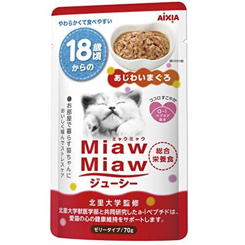 myaumyau cat food 18 -years old from ju-si-.......70 gram (x 24) ( bulk buying )