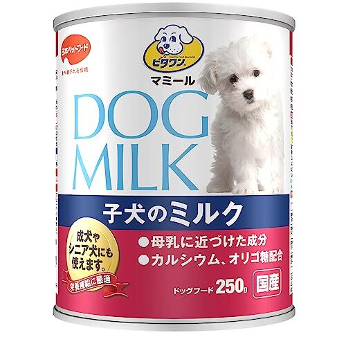 ビタワン マミール 子犬のミルク 【母乳に近づけた成分】 【国産】 イエロー 犬 250g_画像1