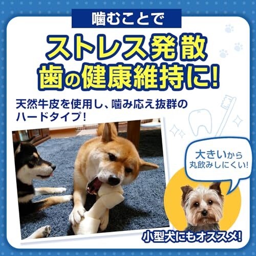 ペットプロ 犬用おやつ BIGガム 骨型 2個 (x 1)_画像4