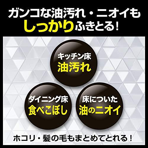 【まとめ買い】クイックルワイパー立体吸着ウエットシート ストロング 24枚×2個＋ドライシート1枚付_画像5