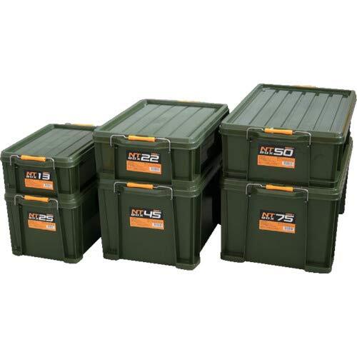 JEJa stage storage box made in Japan buckle container loading piling [NT box #45] width 38× depth 54.5× height 32cm